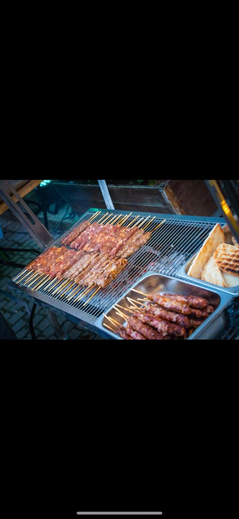 Souvlaki frisch vom Grill